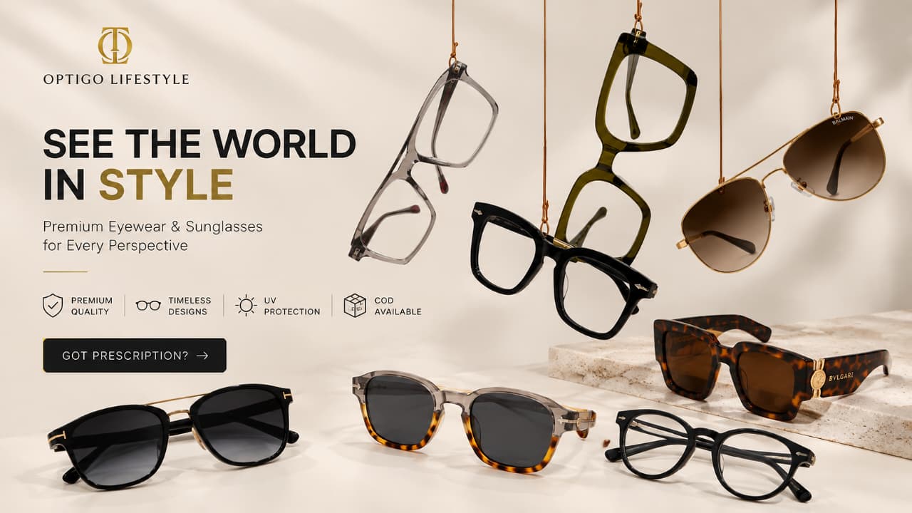 Optigo Lifestyle premium eyewear and sunglasses